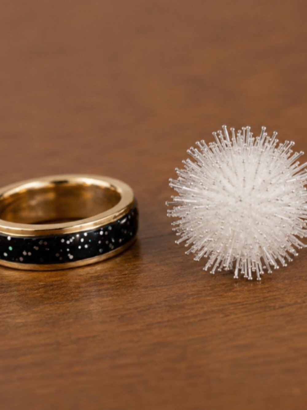 Pair of Sparkly Rings size 5